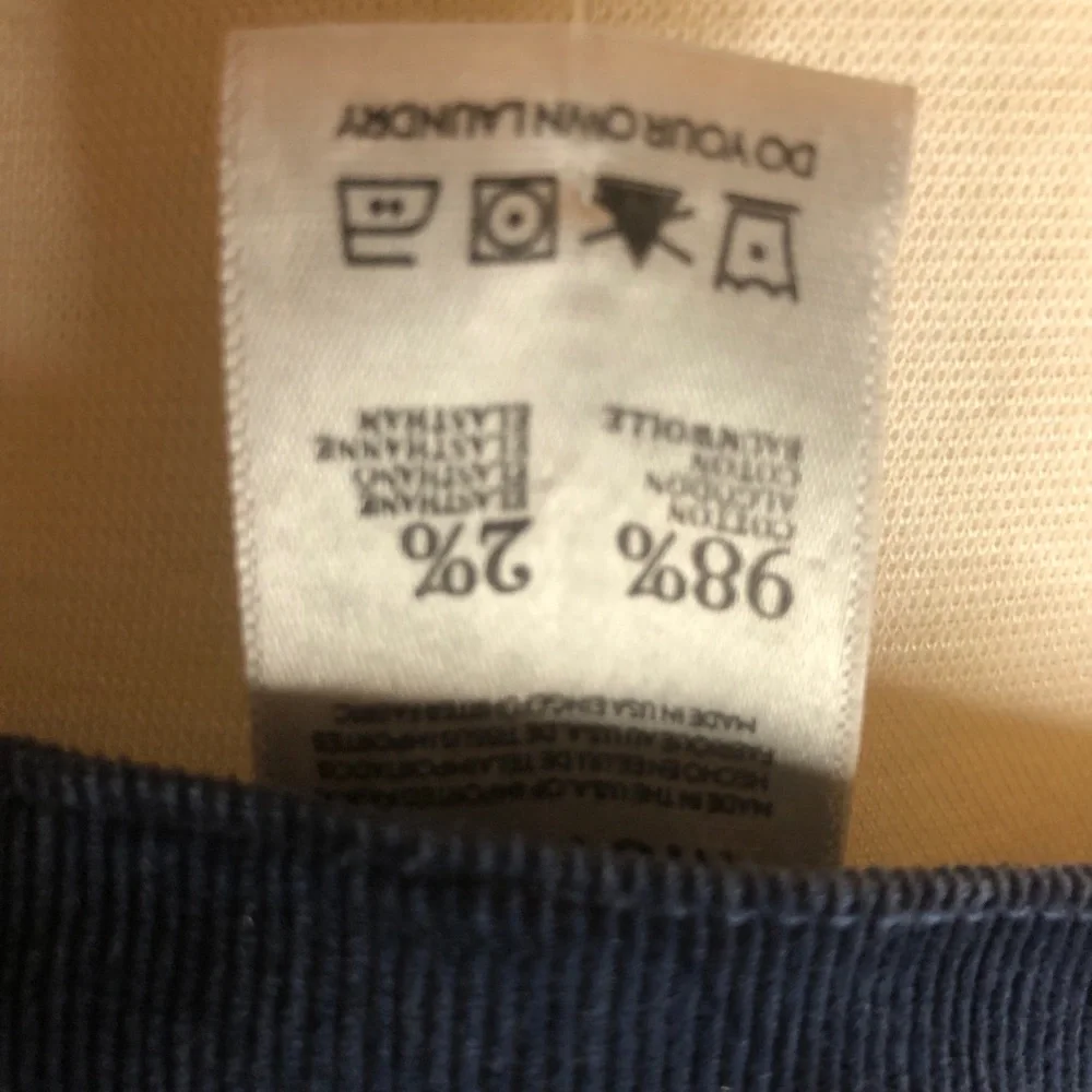 Mother corduroy skirt. Size 27. Steel blue - Picture 4 of 13